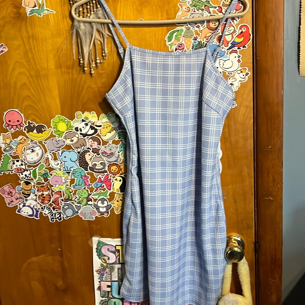 BLUE SHEIN DRESS